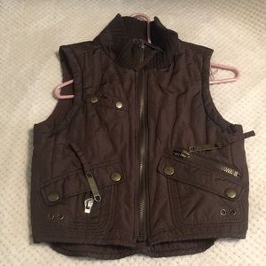 Brown vest